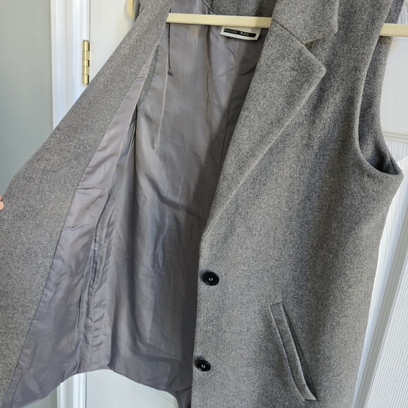 🎃20%OFF🎃 Wool Vest Overcoat - Picture 8 of 13